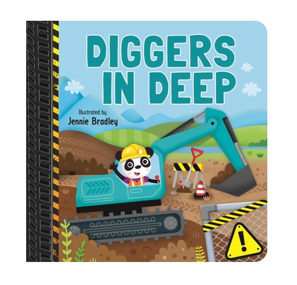 Board Book  |  Diggers in Deep
