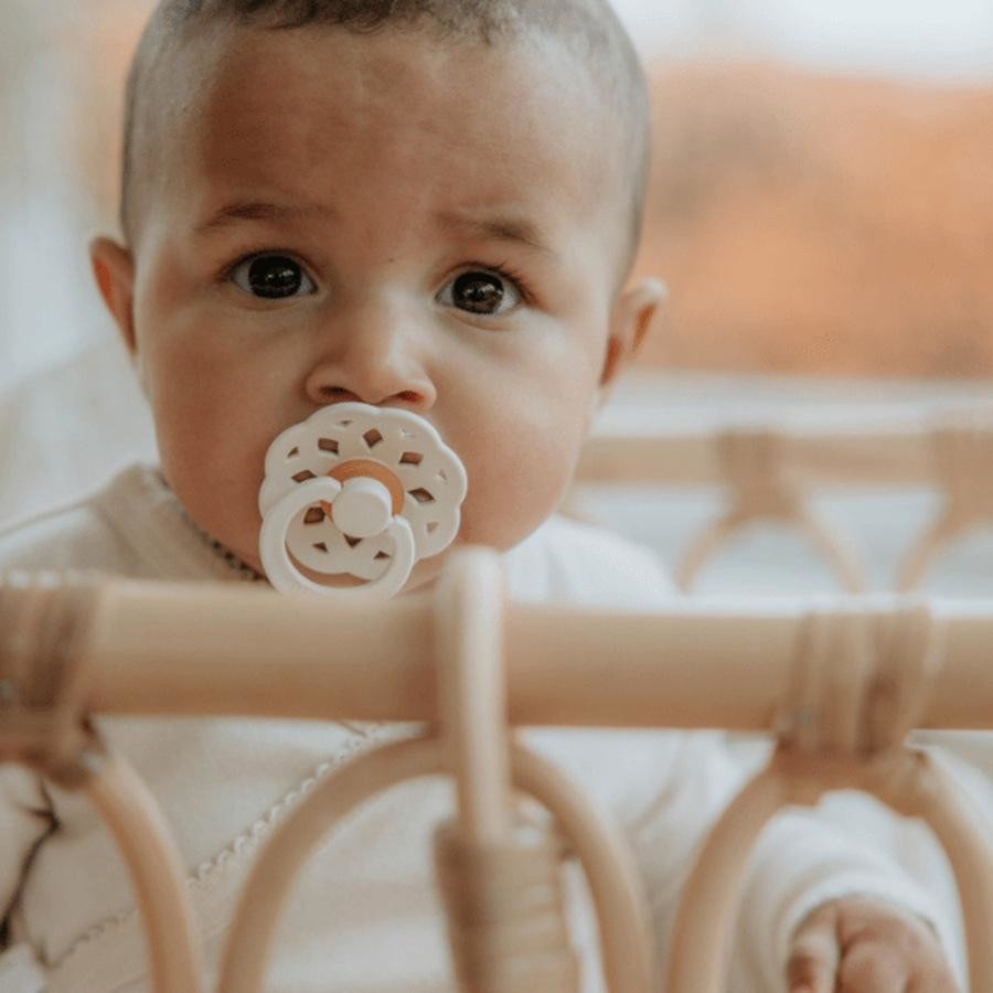 Bibs Dummies Twin Pack Boheme  |   Vanilla/Peach