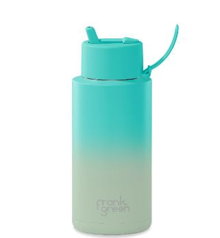 Frank Green Ceramic Reusable Bottle 1L  |  Bondi Bliss