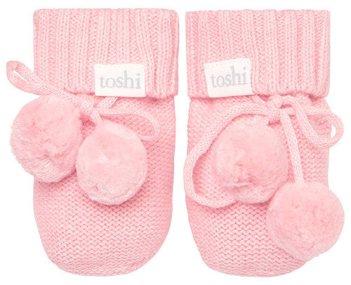 Toshi Organic Booties  |  Pearl