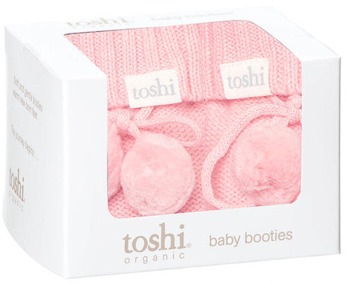 Toshi Organic Booties  |  Pearl