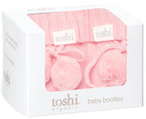 Toshi Organic Booties  |  Pearl