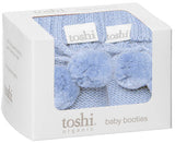 Toshi Organic Booties  |  Seabreeze