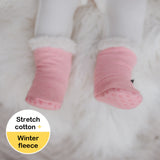 Bedhead Fleecy Bootie  |  Baby Pink Marle