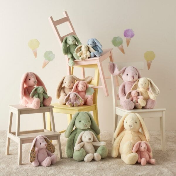 Jiggle & Giggle Bunny  |  Peach Small