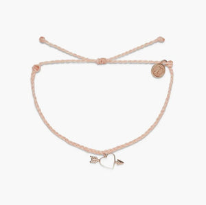 Pura Vida Charm Bracelet  |  Lovestruck Blush