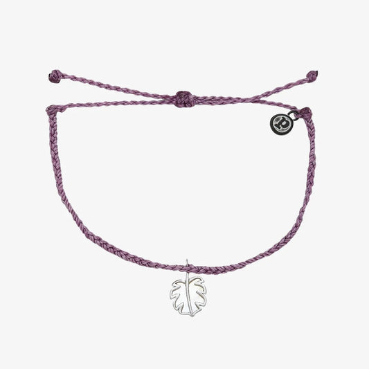 Pura Vida Charm Bracelet  |  Monstera