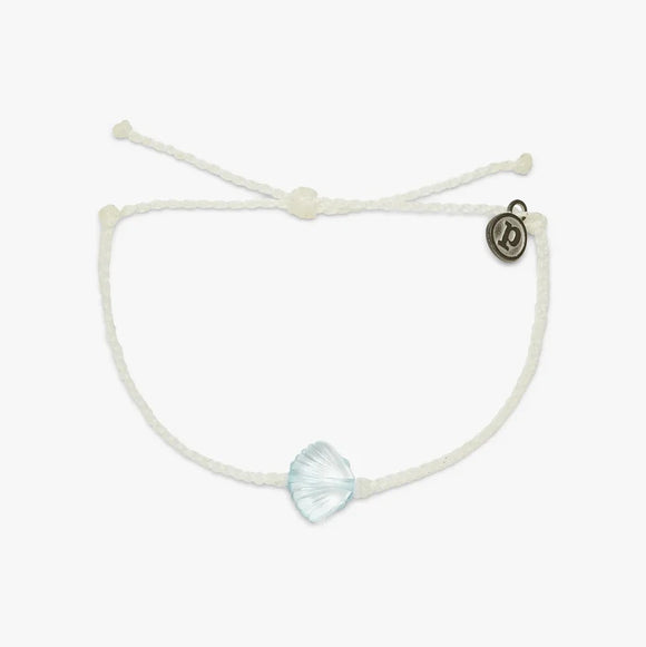 Pura Vida Charm Bracelet  |  See Through You Shell