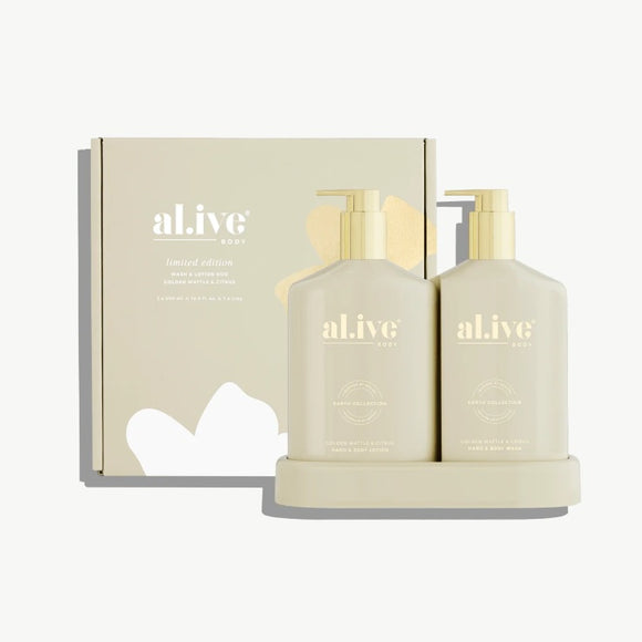 al.ive Limited Edition Duo  |  Golden Wattle & Citrus