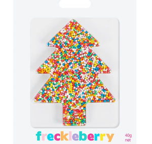 Freckleberry Christmas Tree Freckle Milk Chocolate 40g