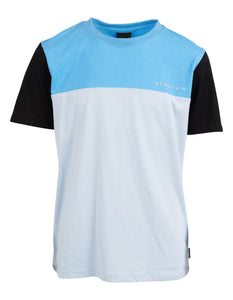 St Goliath Boys Tee  |  Classic Colour Block Blue