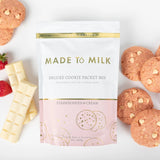 Made to Milk Deluxe Cookie Packet Mix  |  Strawberries + Cream