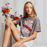 Eve Girl Tee  |  Coral Garden