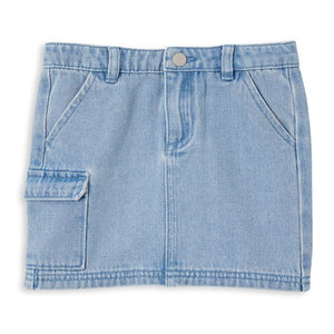 Milky Girls Skirt  |  Denim