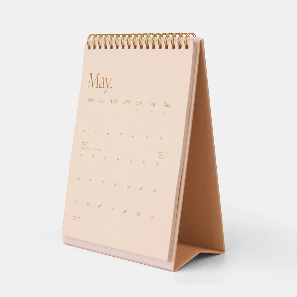 Fox & Fallow 2026 Desk Calendar