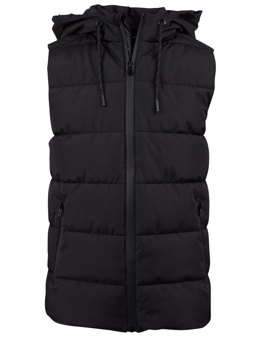 St Goliath Boys Puffer Vest  |  Domain Black
