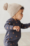 Jamie Kay Organic Cotton Zip Onepiece  |  Fox Cubs