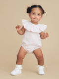 Huxbaby Girls Playsuit  |  Jewel Check (SIZE 2 LEFT)