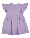 Animal Crackers Frill Dress  |  Purple