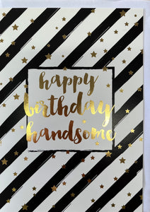 Card Rectangle  |  Happy Birthday Handsome