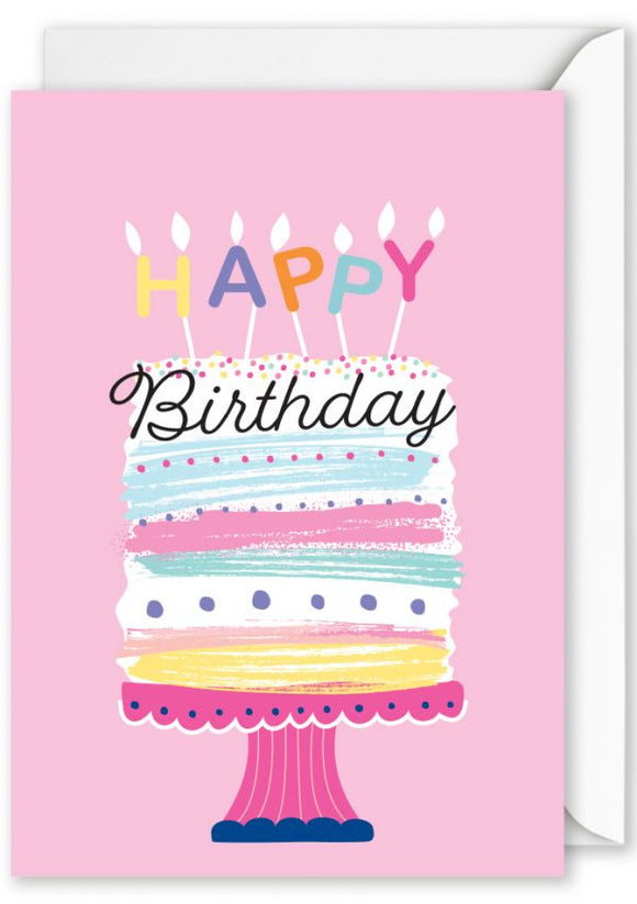 Card Rectangle  |  Happy Birthday