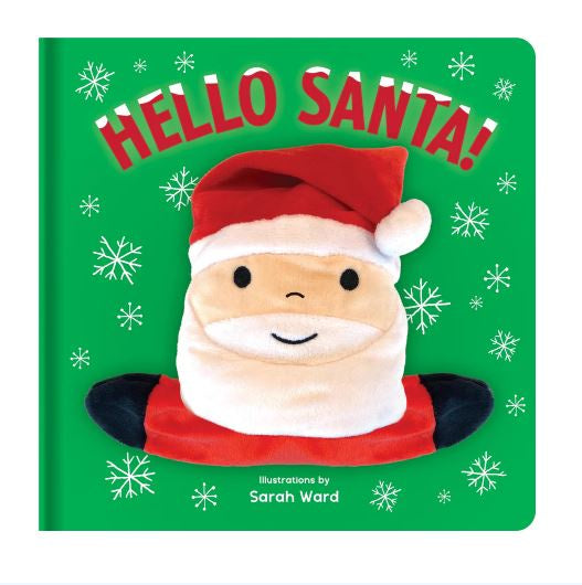 Board Hand Puppet Book  |  Hello Santa!