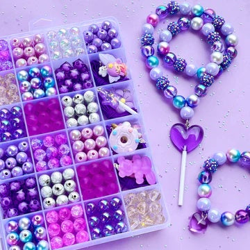 Sweet As Sugar Jewellery Kit Large  |  Purple