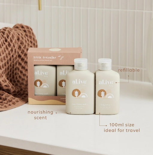 al.ive Baby  |  Little Traveller Essentials Pack