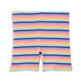 Milky Girls Bike Shorts  |  Rib Stripe