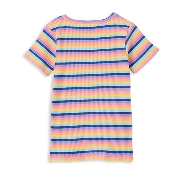 Milky Girls Tee  |  Rib Stripe (SIZE 2 LEFT)