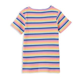 Milky Girls Tee  |  Rib Stripe