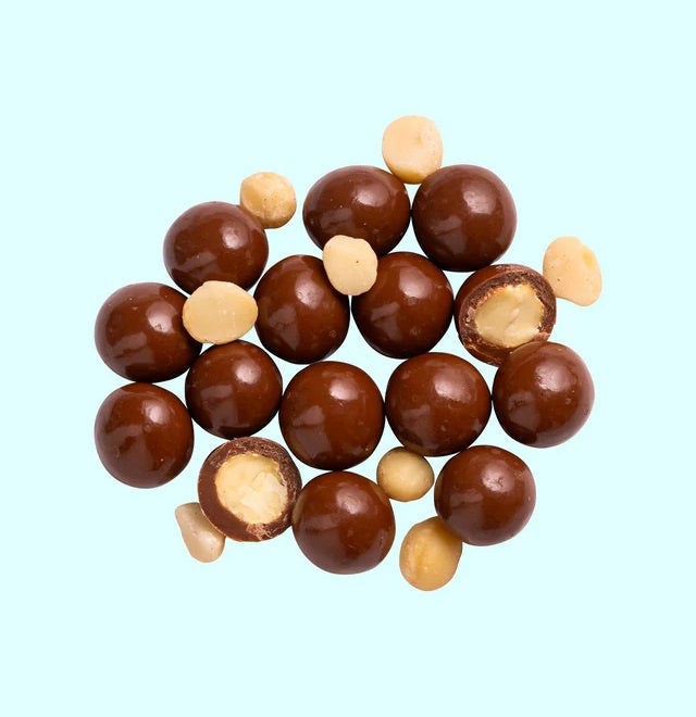 Freckleberry Milk Chocolate Coated Macadamias 150g