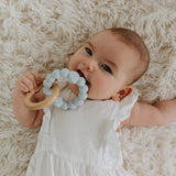 Jellystone May Gibbs Moon Teether  |  Soft Blue