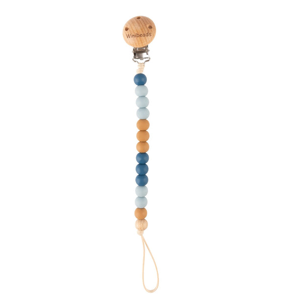 Dummy Chain Winibeads  |  Milan Dusty Blue + Coffee