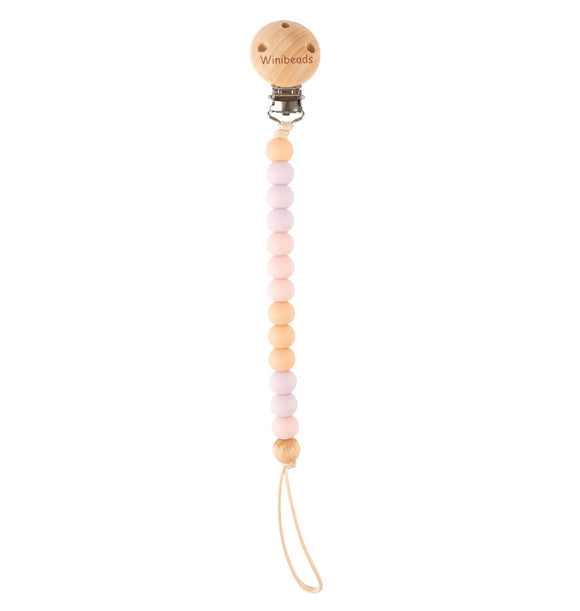 Dummy Chain Winibeads  |  Milan Pastel Peach + Lilac