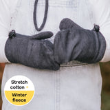 Bedhead Fleecy Mittens  |  Denim