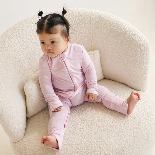 Kynd Baby Onesie  |  Lilac Rainbow