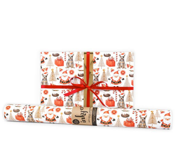 Inky Co Wrapping Paper 5m  |  Outback Christmas