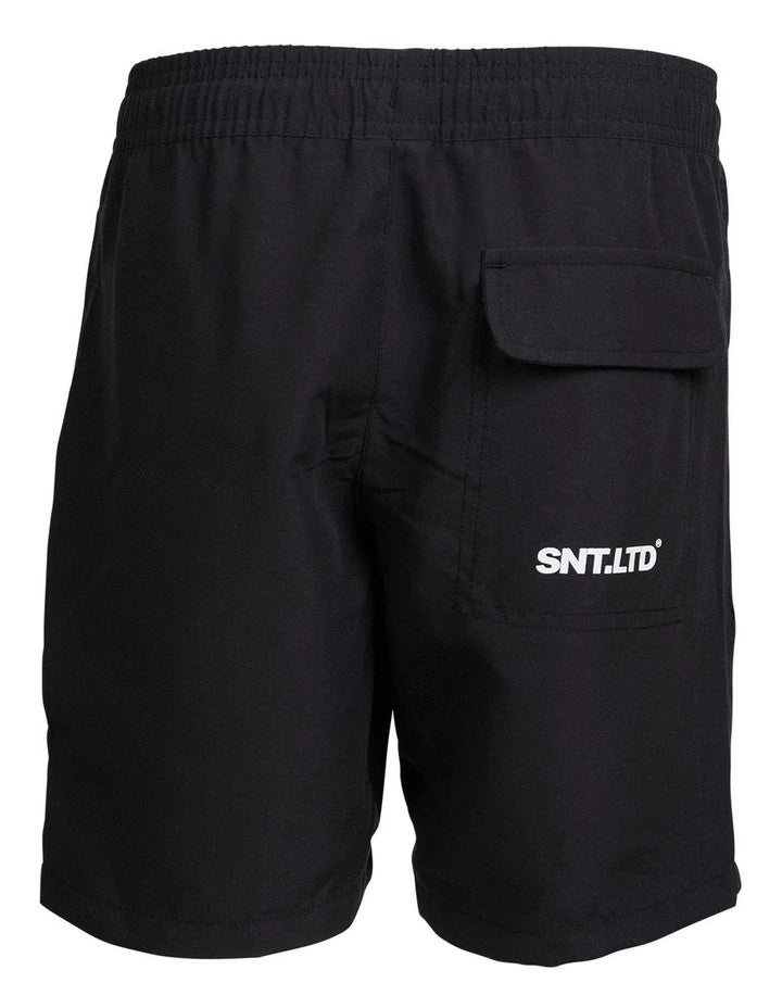 St Goliath Boys Shorts  |  Pace Black