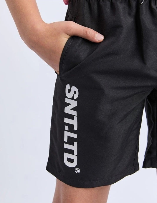 St Goliath Boys Shorts  |  Pace Black