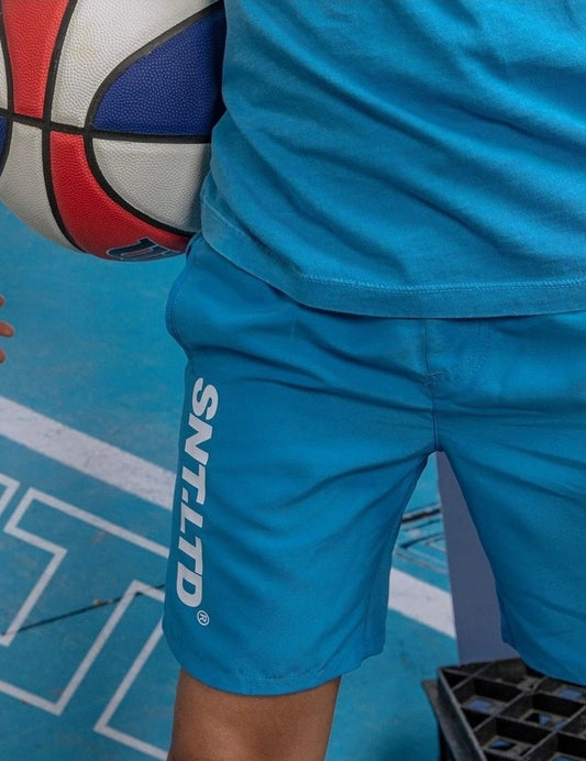 St Goliath Boys Shorts  |  Pace Blue