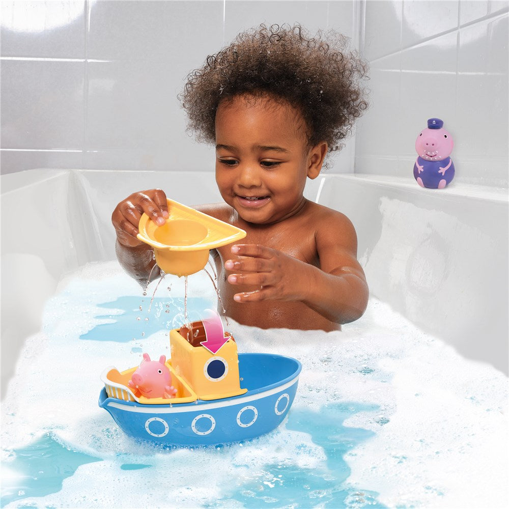 Tomy Peppa Pig Bath Float  |  Grandpa Pig's Boat