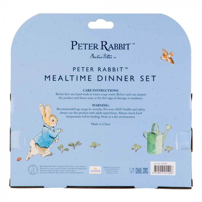 Peter Rabbit Mealtime Dinner Set
