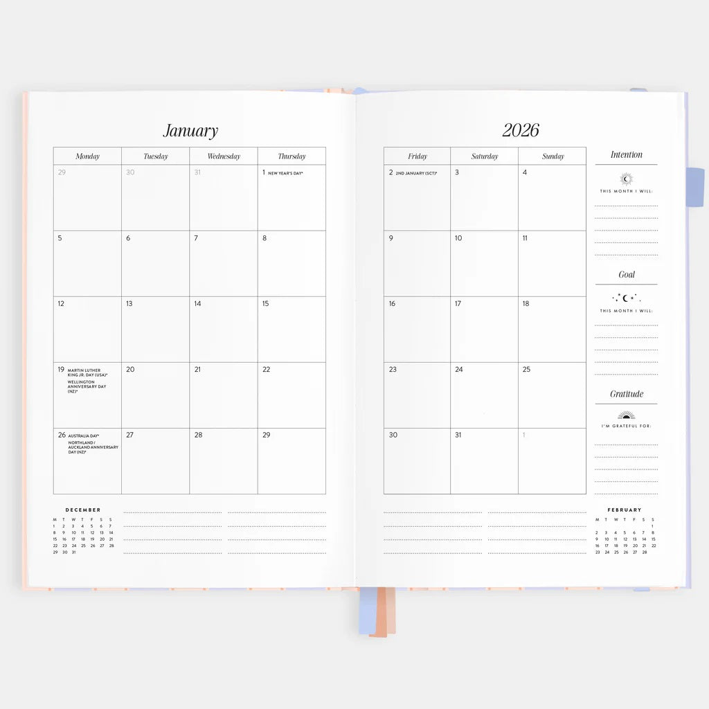 Fox & Fallow 2026 A5 Planner  |  Creme