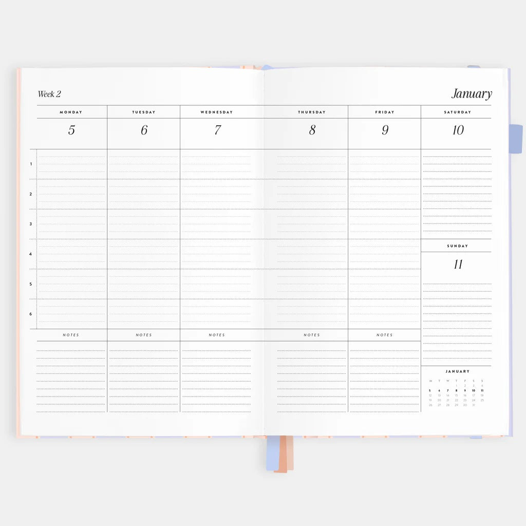 Fox & Fallow 2026 A5 Planner  |  Creme