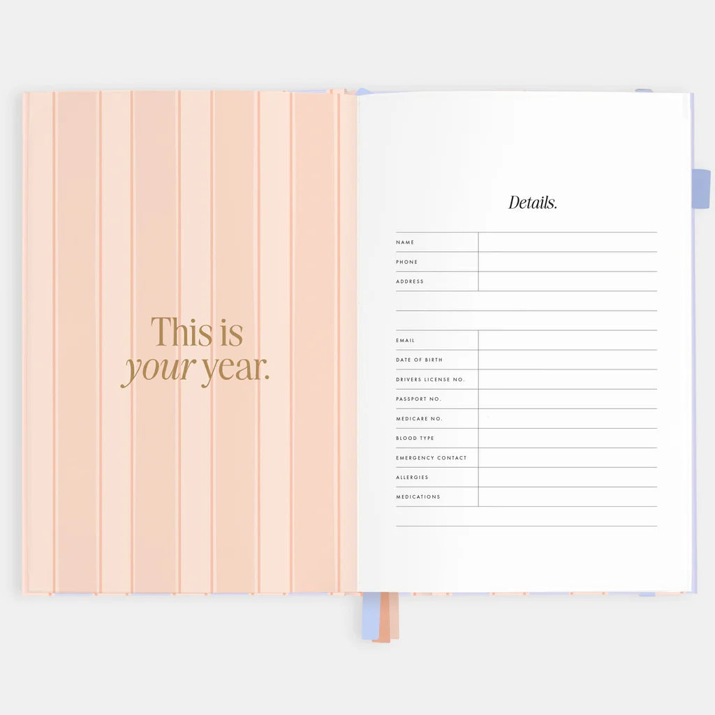 Fox & Fallow 2026 A5 Planner  |  Taupe