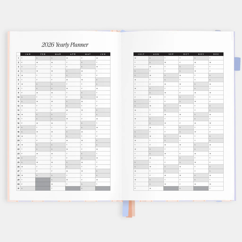 Fox & Fallow 2026 A5 Planner  |  Creme
