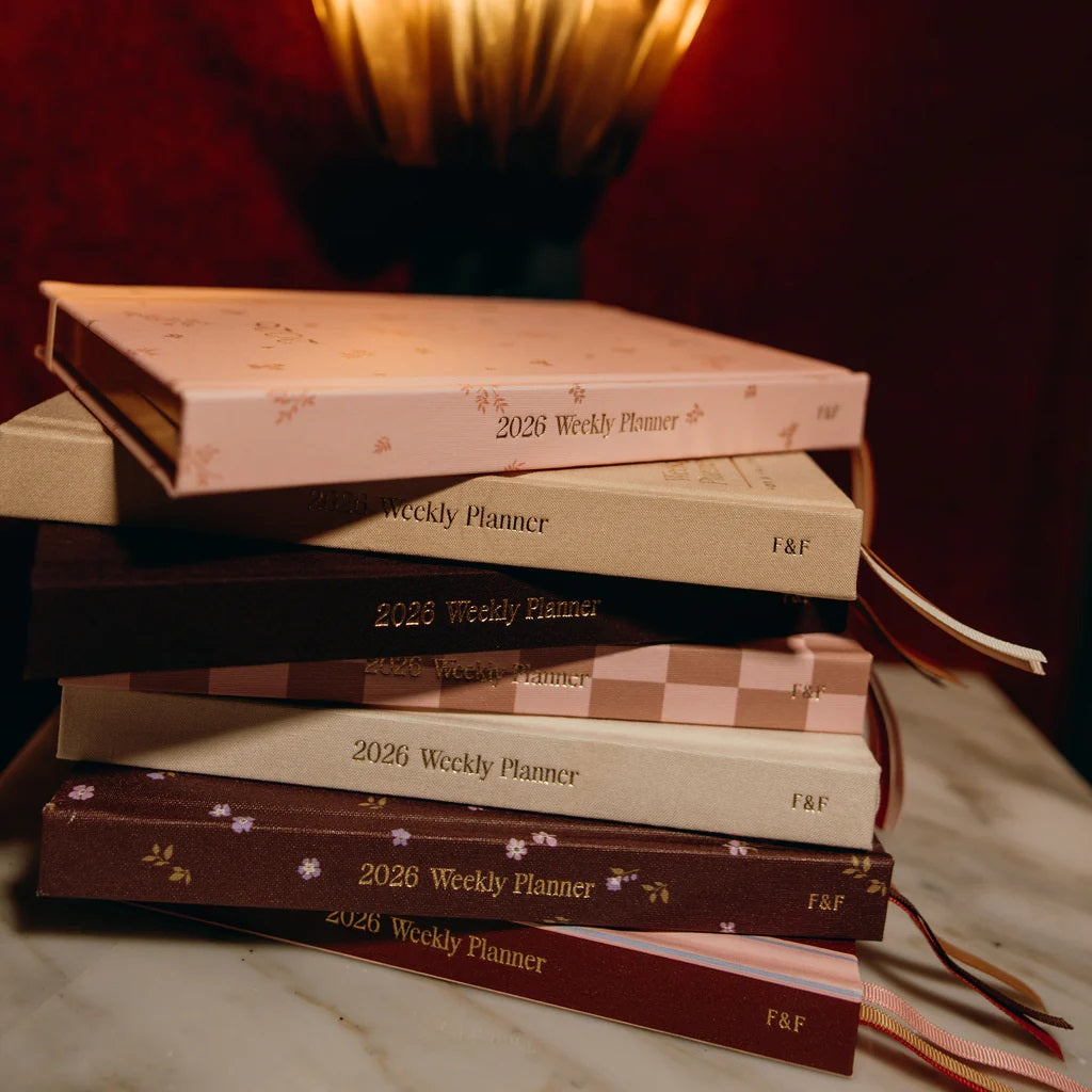 Fox & Fallow 2026 A5 Planner  |  Taupe