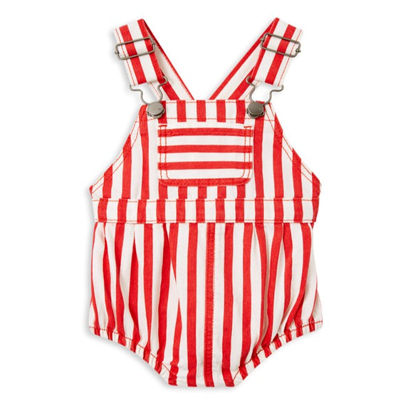 Milky Baby Overall  |  Red Stripe