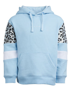 Eve Girl Hoody  |  Riley Contrast Blue